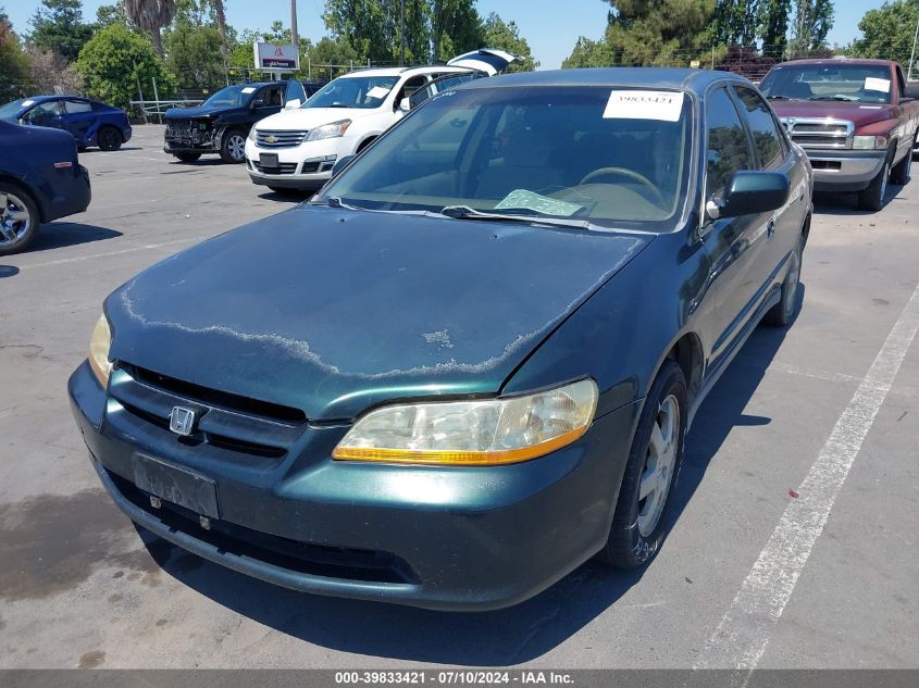 2000 Honda Accord Se VIN: JHMCG6695YC016060 Lot: 39833421