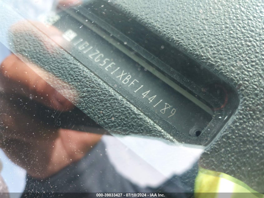 2011 Chevrolet Malibu 1Lt VIN: 1G1ZC5E1XBF144189 Lot: 39833427