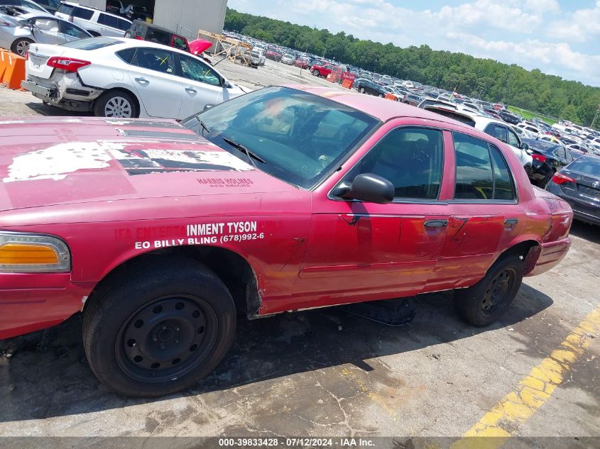 2008 Ford Crown Victoria Police Interceptor VIN: 2FAFP71V28X155337 Lot: 39833428