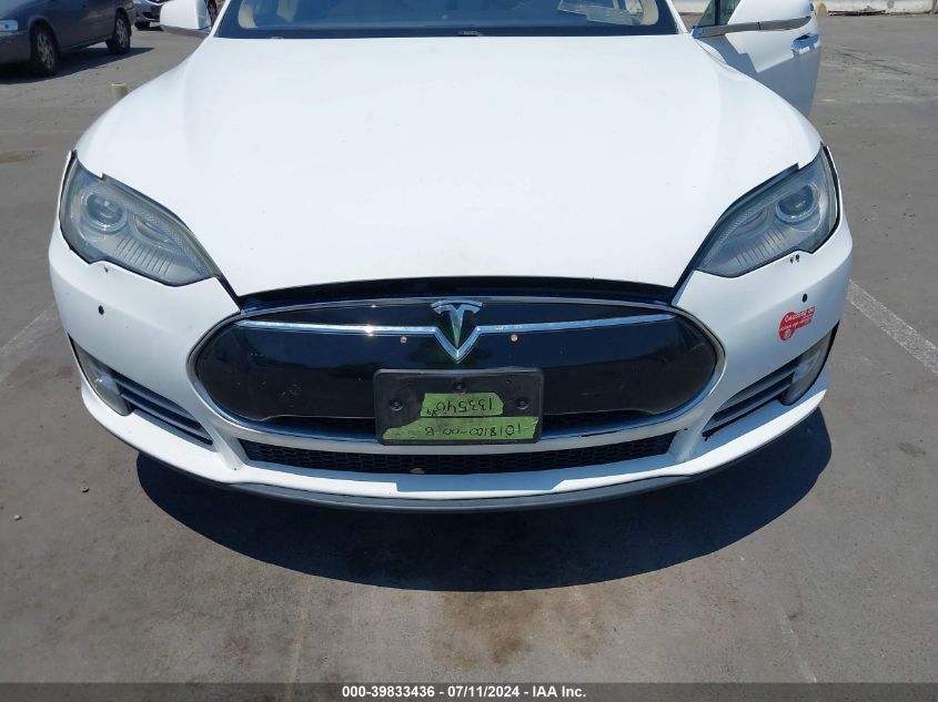 2014 Tesla Model S P85 VIN: 5YJSA1H17EFP35642 Lot: 39833436