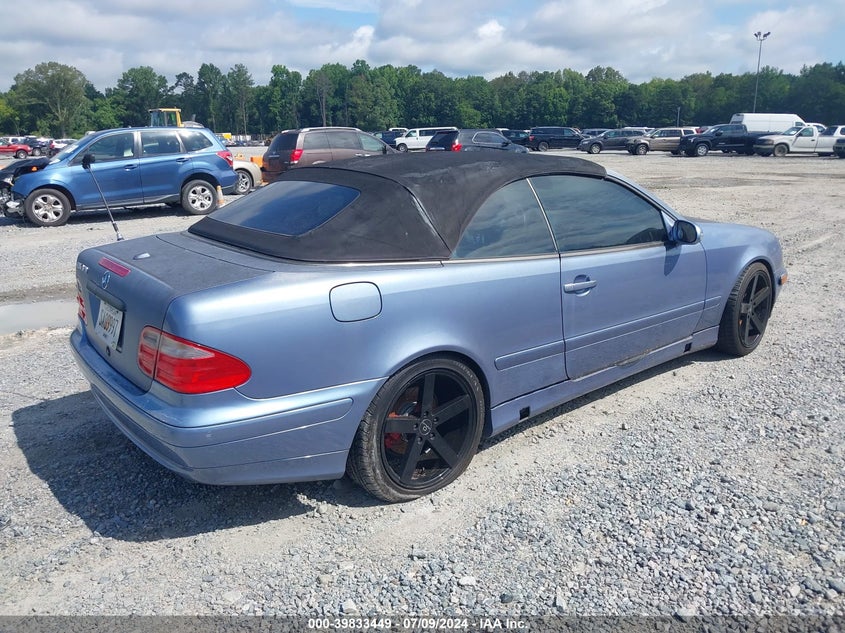 2000 Mercedes-Benz Clk 320 VIN: WDBLK65G7YT046613 Lot: 39833449