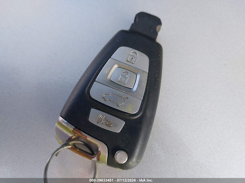 2008 Hyundai Veracruz Gls/Limited/Se VIN: KM8NU73C38U040856 Lot: 39833451