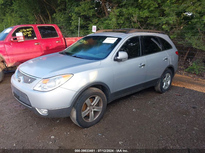 2008 Hyundai Veracruz Gls/Limited/Se VIN: KM8NU73C38U040856 Lot: 39833451