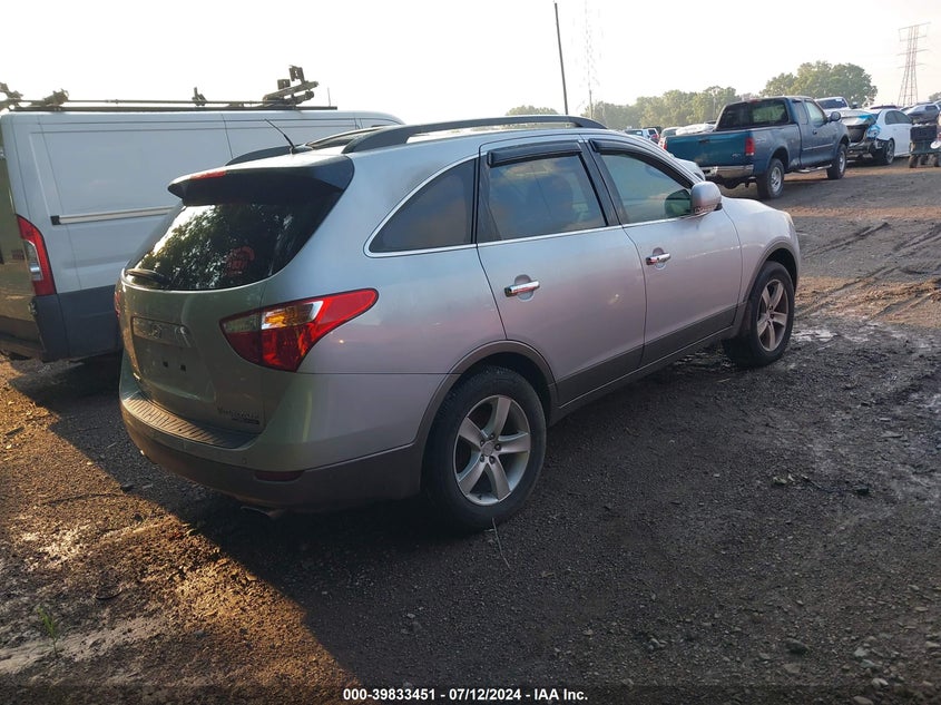2008 Hyundai Veracruz Gls/Limited/Se VIN: KM8NU73C38U040856 Lot: 39833451