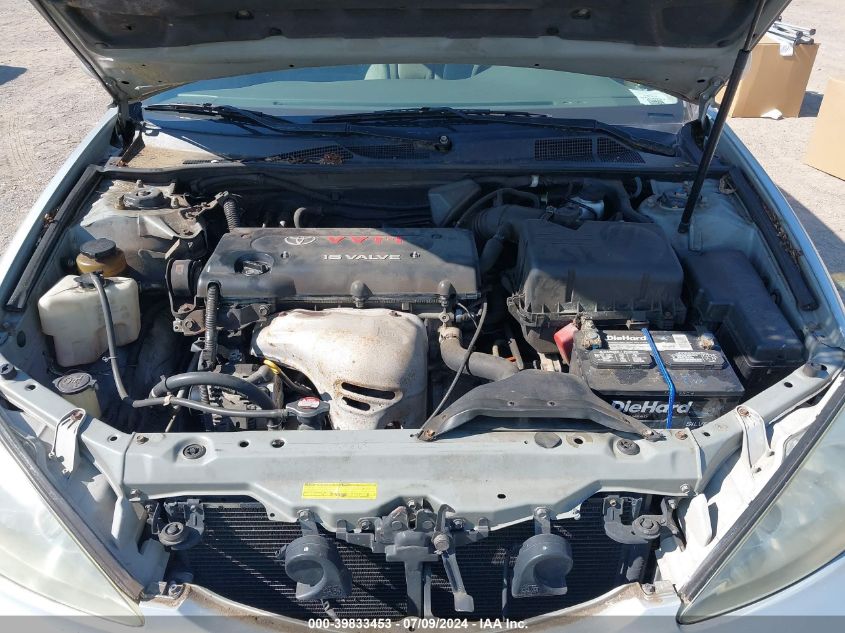 2003 Toyota Camry Le VIN: 4T1BE32K73U687691 Lot: 39833453