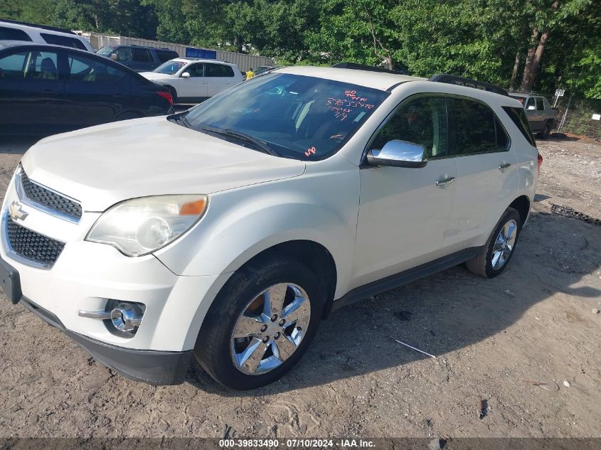 2013 Chevrolet Equinox 2Lt VIN: 1GNALPEK1DZ134507 Lot: 39833490