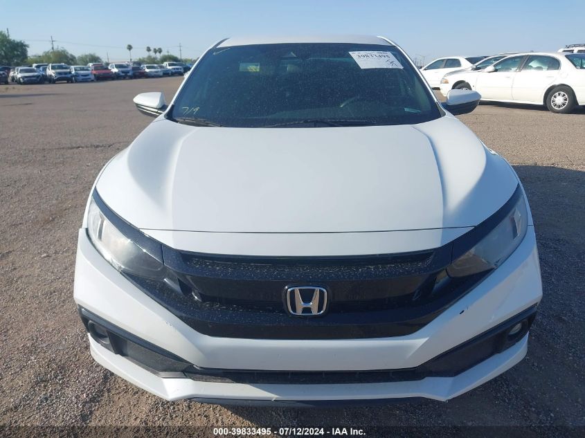 2021 Honda Civic Sport VIN: 2HGFC2F88MH522565 Lot: 40880544