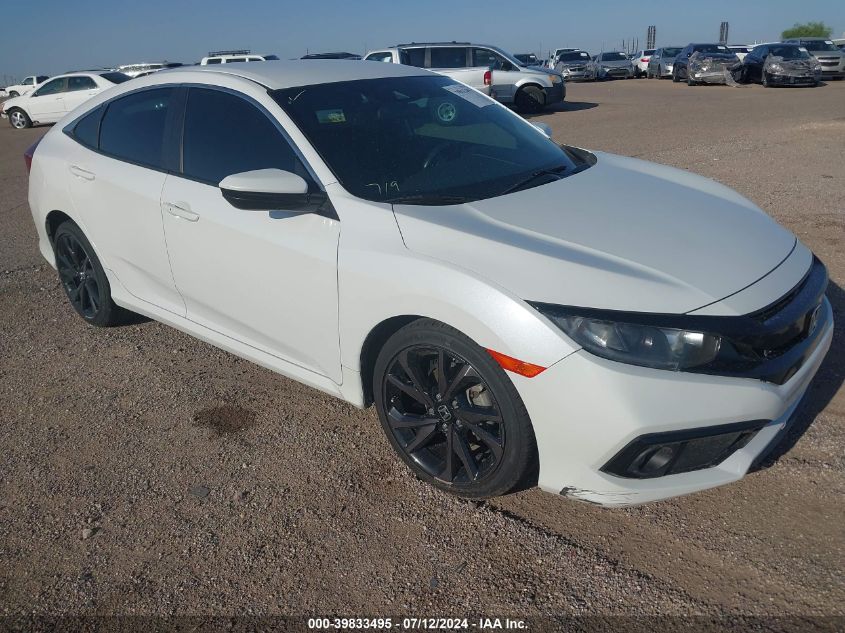 2021 Honda Civic Sport VIN: 2HGFC2F88MH522565 Lot: 40880544