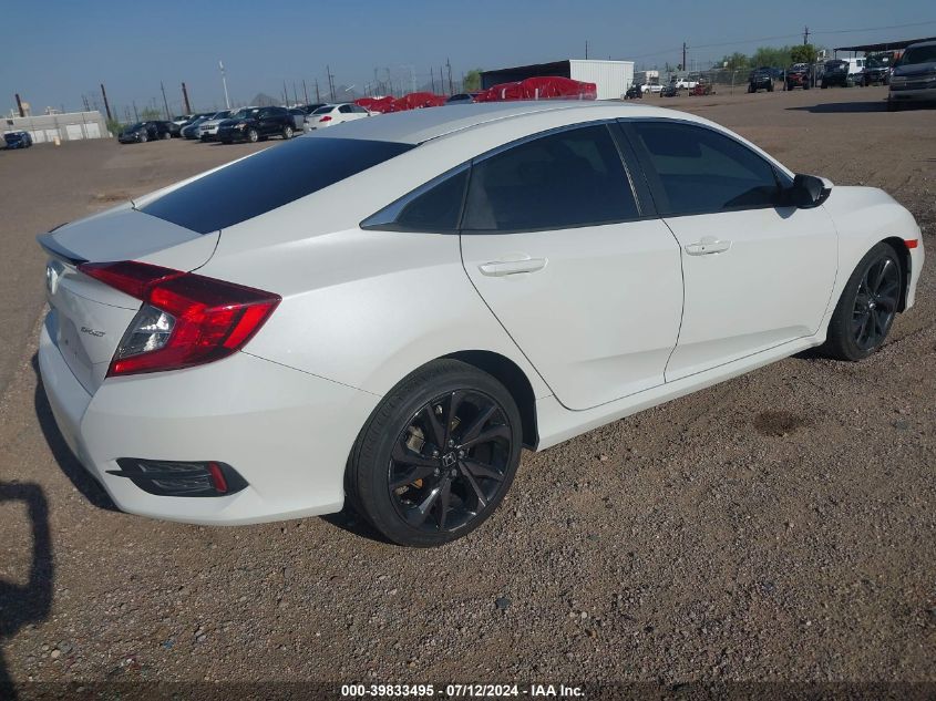 2021 Honda Civic Sport VIN: 2HGFC2F88MH522565 Lot: 40880544