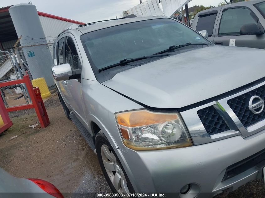 2010 Nissan Armada Titanium VIN: 5N1BA0NDXAN612577 Lot: 39833503