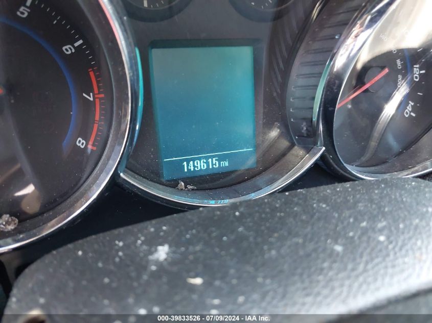 2014 Chevrolet Cruze 1Lt Manual VIN: 1G1PD5SBXE7314132 Lot: 39833526