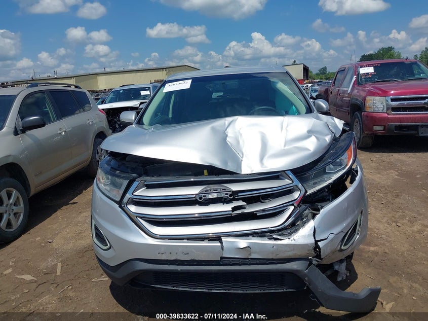 2015 Ford Edge Sel VIN: 2FMTK4J93FBC01325 Lot: 39833622