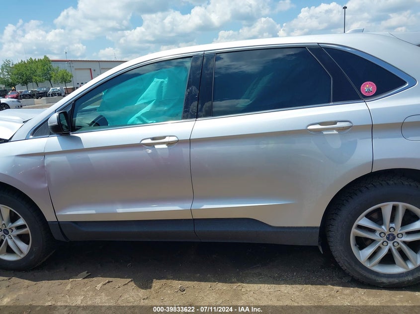 2015 Ford Edge Sel VIN: 2FMTK4J93FBC01325 Lot: 39833622