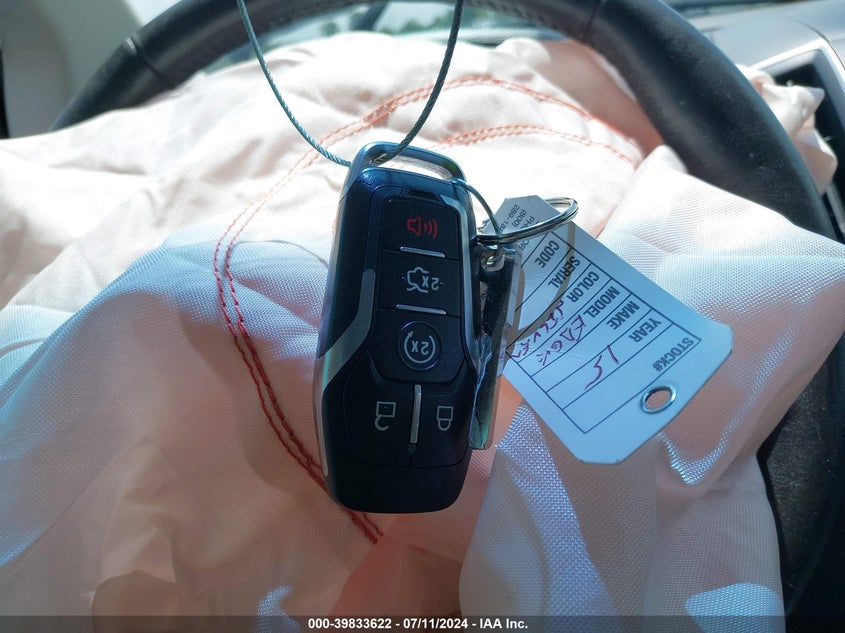 2015 Ford Edge Sel VIN: 2FMTK4J93FBC01325 Lot: 39833622