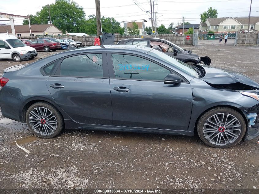 2020 Kia Forte Gt VIN: 3KPF44AC7LE188445 Lot: 39833634