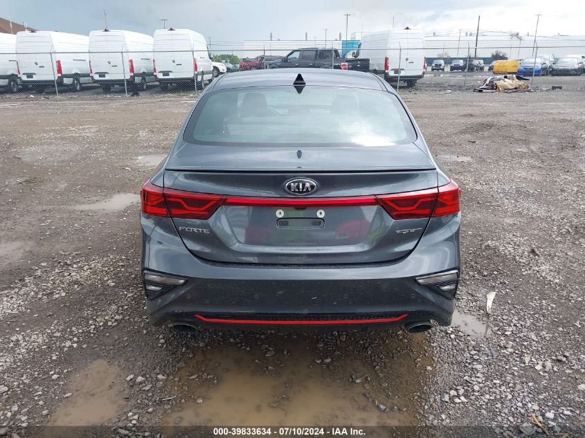 2020 Kia Forte Gt VIN: 3KPF44AC7LE188445 Lot: 39833634