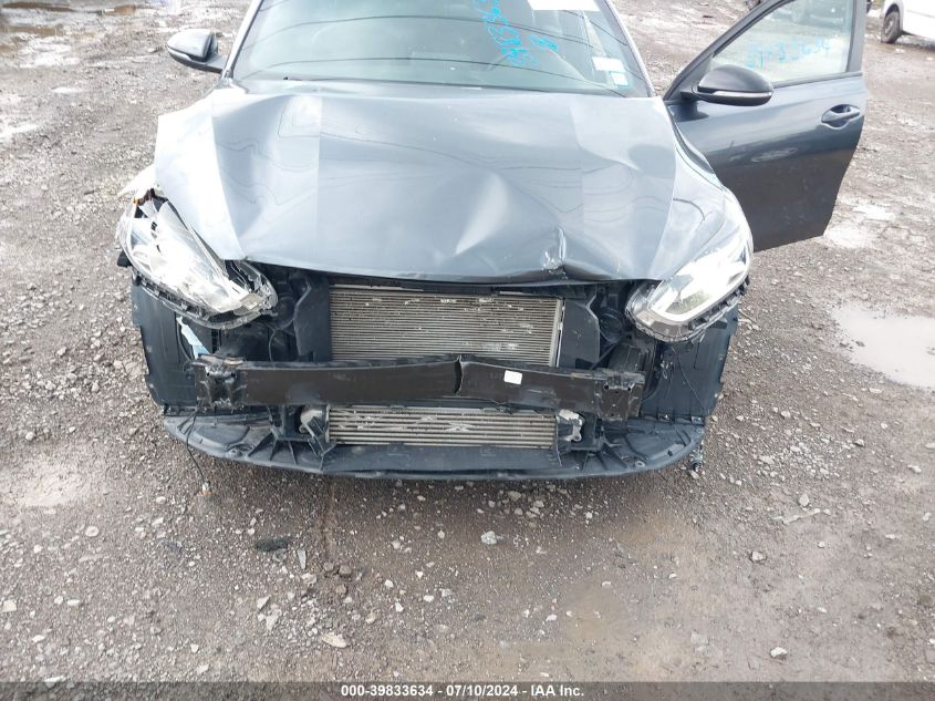 2020 Kia Forte Gt VIN: 3KPF44AC7LE188445 Lot: 39833634