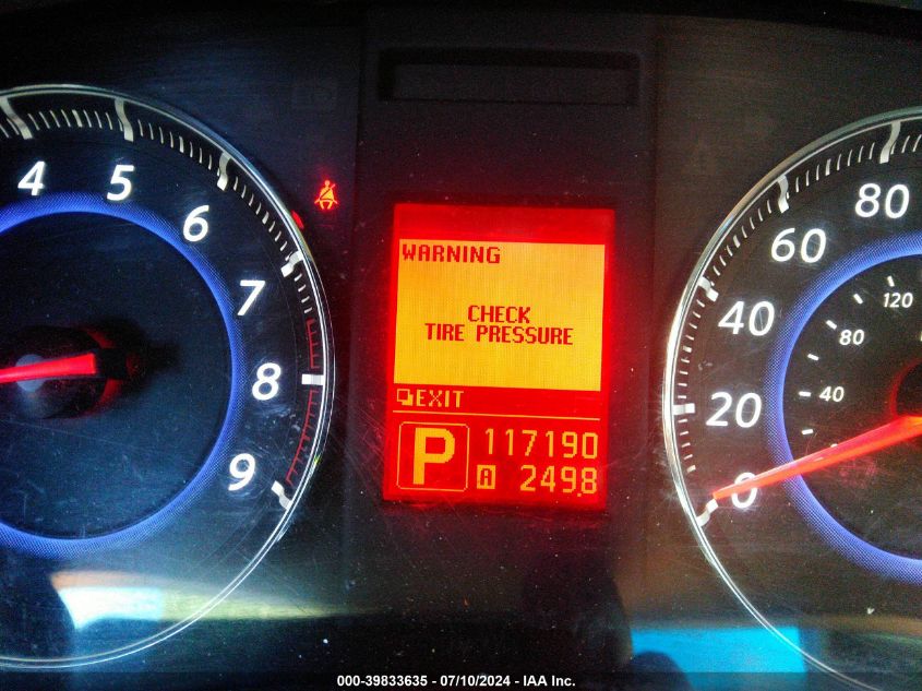 2011 Infiniti Fx35 VIN: JN8AS1MW2BM731435 Lot: 39833635