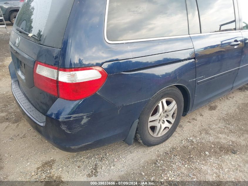 2006 Honda Odyssey Ex-L VIN: 5FNRL38796B071774 Lot: 39833656