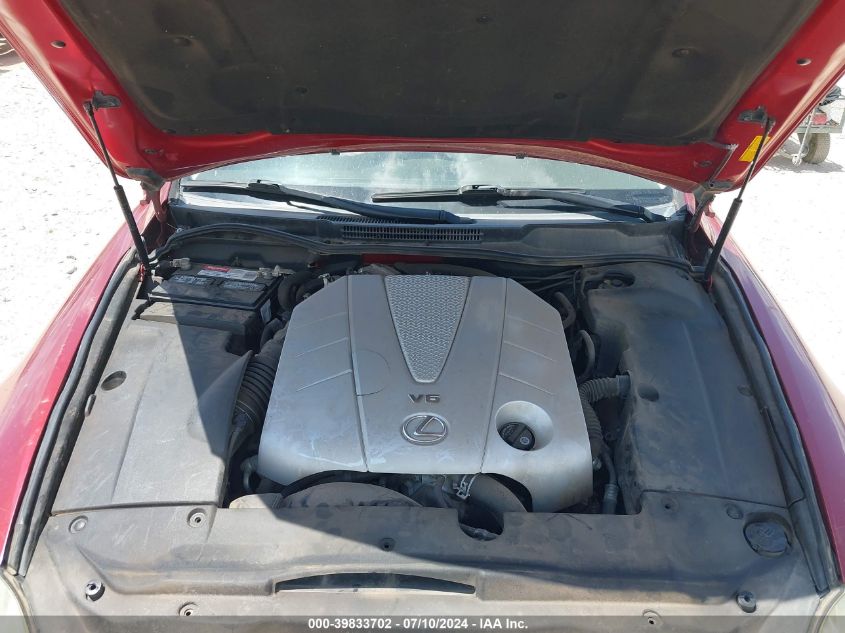 2010 Lexus Is 350 VIN: JTHBE5C29A5024837 Lot: 39833702