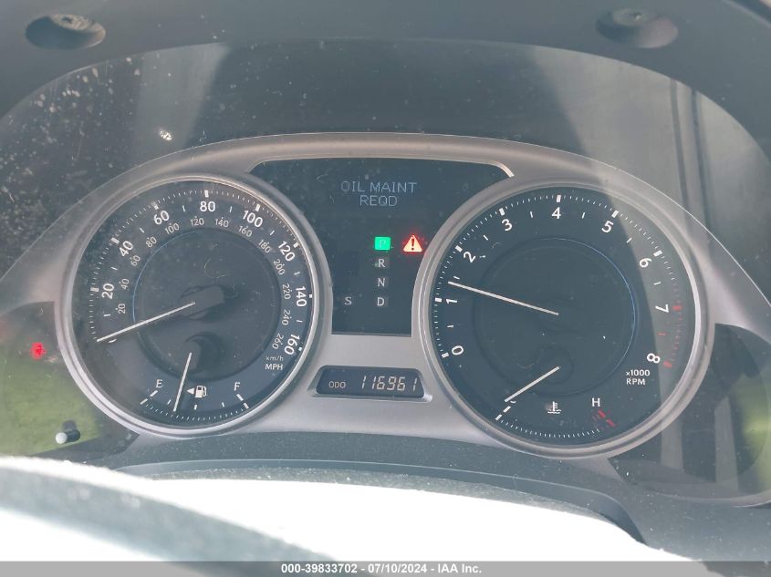 2010 Lexus Is 350 VIN: JTHBE5C29A5024837 Lot: 39833702