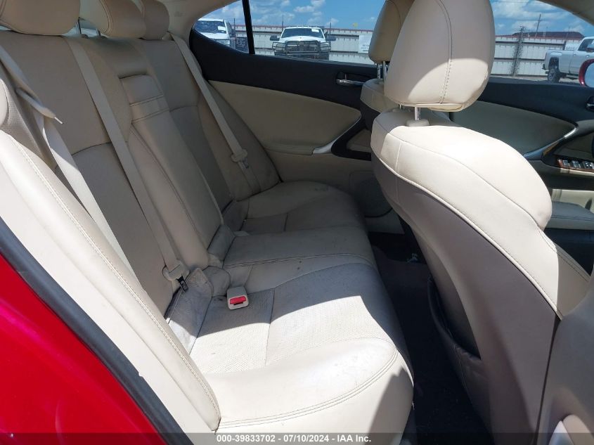 2010 Lexus Is 350 VIN: JTHBE5C29A5024837 Lot: 39833702
