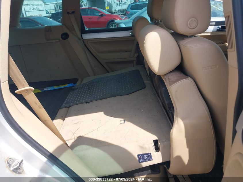 2008 Volkswagen Touareg 2 Vr6 Fsi VIN: WVGBE77L68D025178 Lot: 39833722