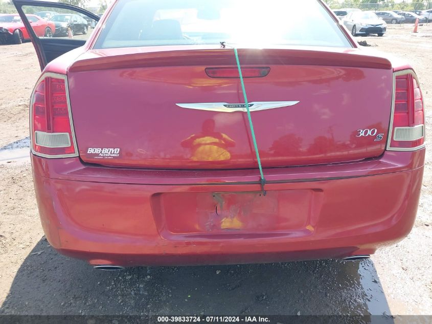 2012 Chrysler 300 S V6 VIN: 2C3CCABG3CH313195 Lot: 39833724