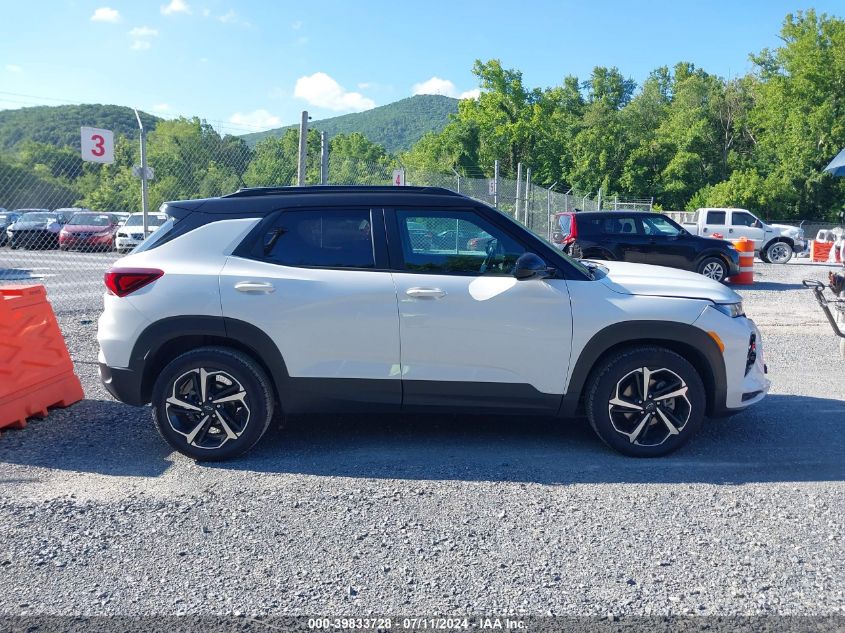 2023 Chevrolet Trailblazer Fwd Rs VIN: KL79MTSL6PB093252 Lot: 39833728