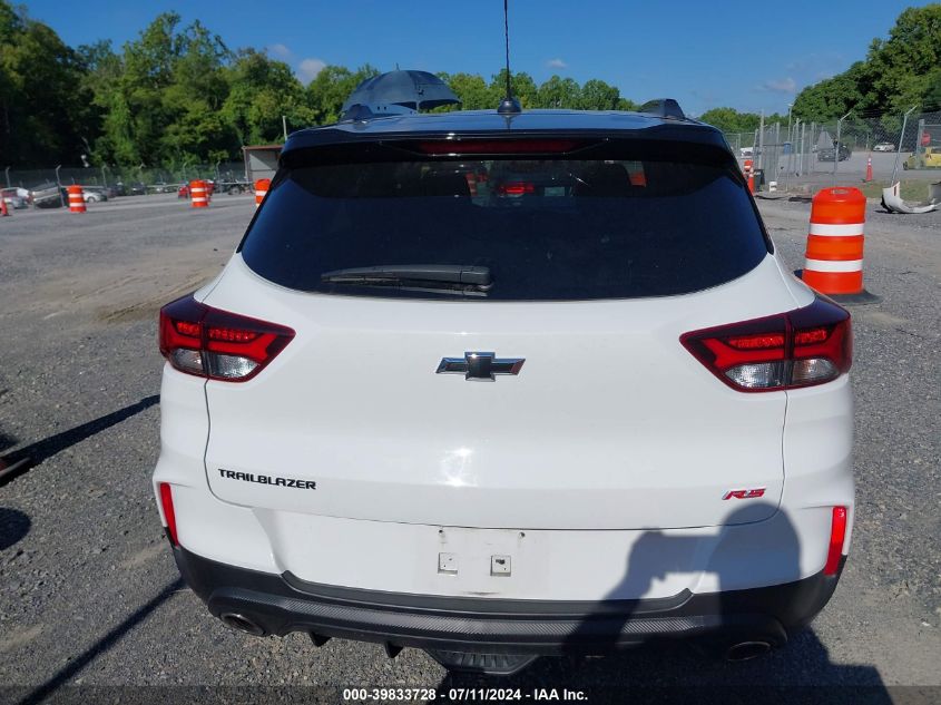 2023 Chevrolet Trailblazer Fwd Rs VIN: KL79MTSL6PB093252 Lot: 39833728