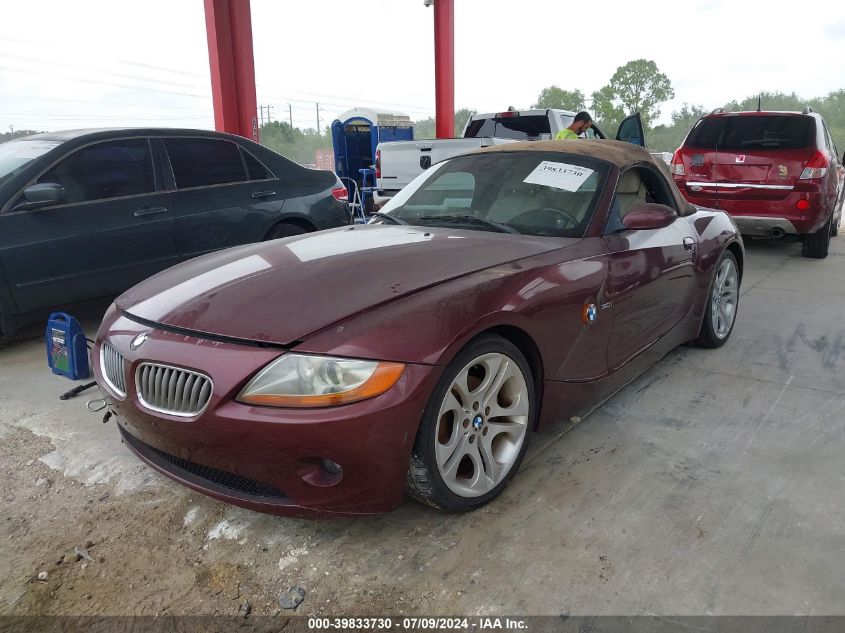 4USBT53423LU03793 2003 BMW Z4 3.0I