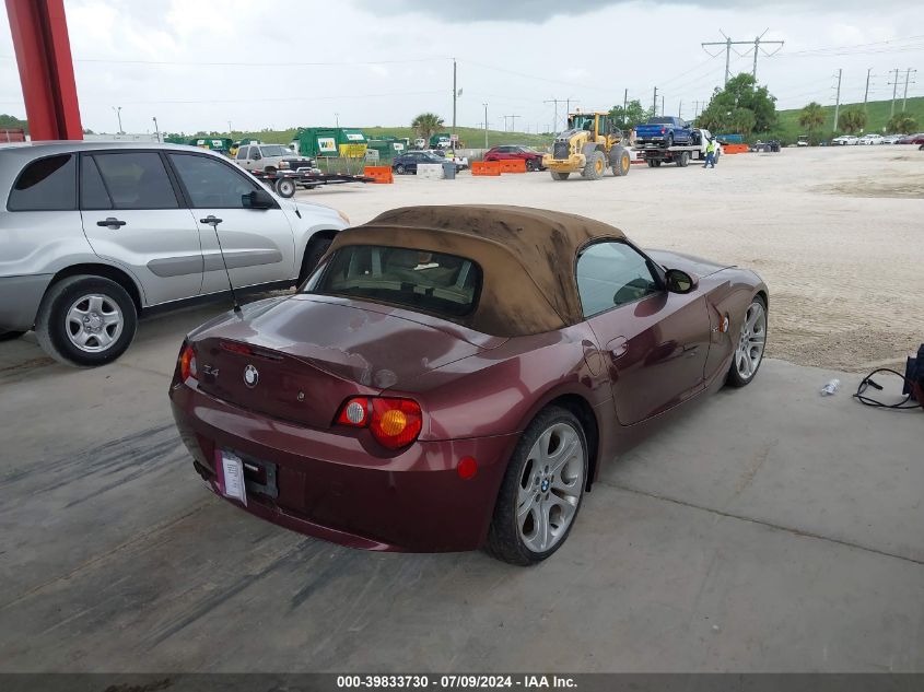 4USBT53423LU03793 2003 BMW Z4 3.0I