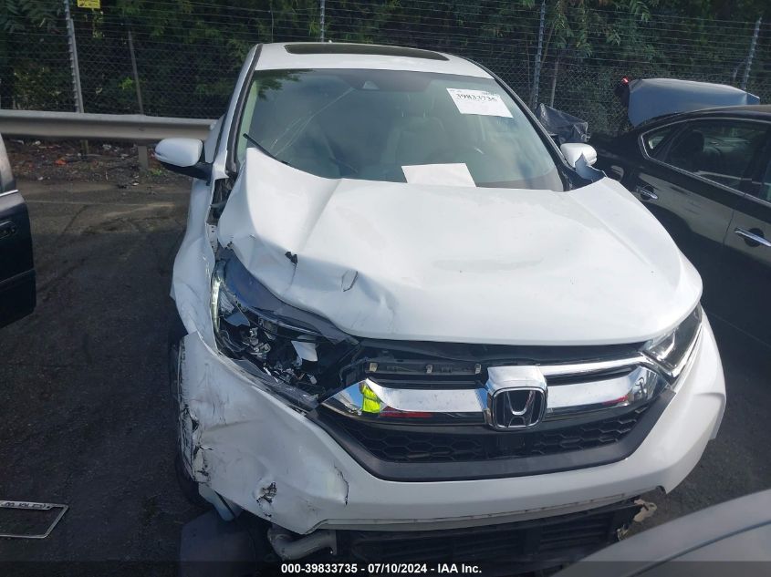 2019 Honda Cr-V Ex VIN: 7FARW1H53KE011790 Lot: 39833735