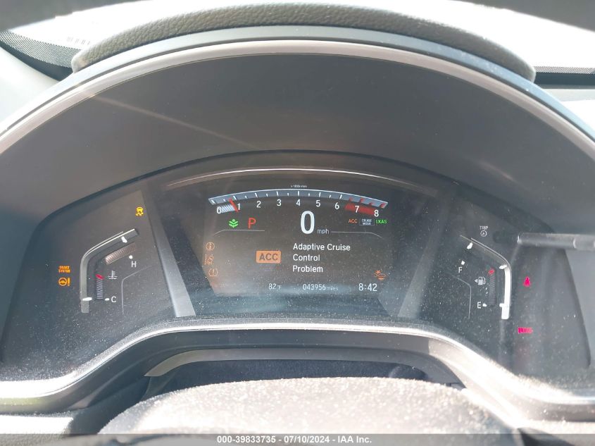 2019 Honda Cr-V Ex VIN: 7FARW1H53KE011790 Lot: 39833735