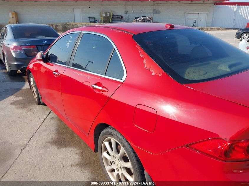 2006 Acura Tsx VIN: JH4CL96876C006891 Lot: 39833741