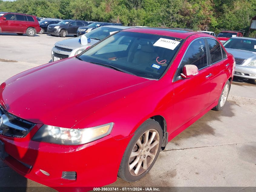 2006 Acura Tsx VIN: JH4CL96876C006891 Lot: 39833741