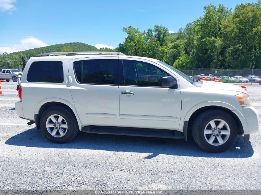 2015 Nissan Armada Sv VIN: 5N1BA0ND1FN609445 Lot: 39833754