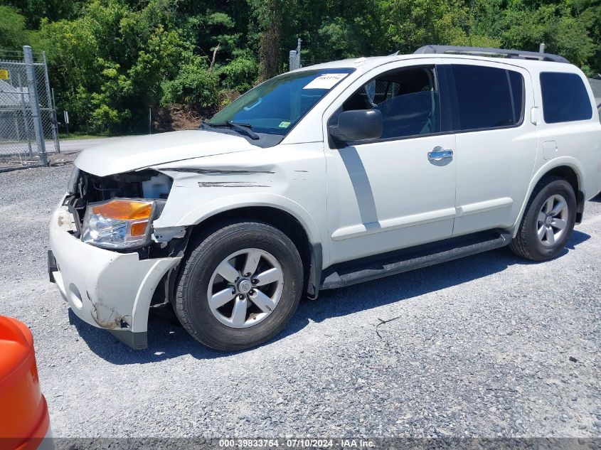 2015 Nissan Armada Sv VIN: 5N1BA0ND1FN609445 Lot: 39833754