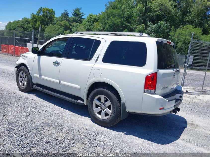 2015 Nissan Armada Sv VIN: 5N1BA0ND1FN609445 Lot: 39833754