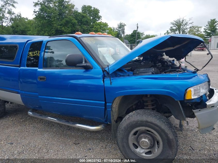 1999 Dodge Ram 2500 St VIN: 1B7KF2360XJ512803 Lot: 39833762