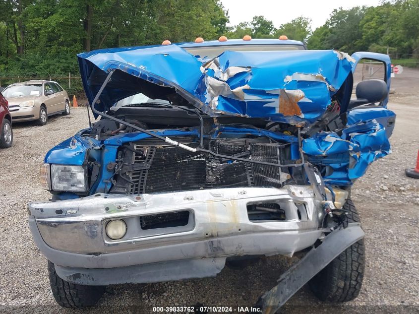 1999 Dodge Ram 2500 St VIN: 1B7KF2360XJ512803 Lot: 39833762