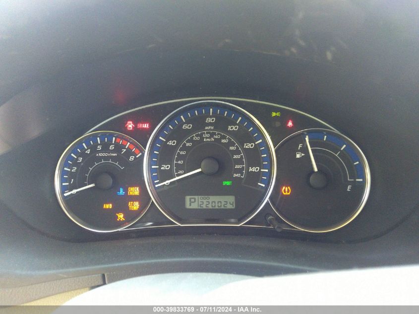 2010 Subaru Forester 2.5X Premium VIN: JF2SH6CCXAH795525 Lot: 39833769