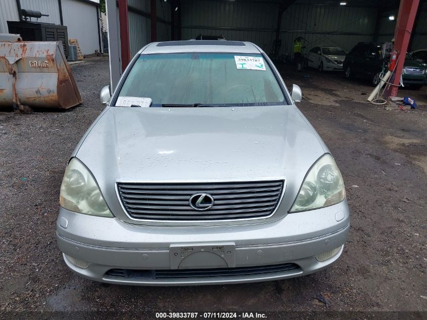 2001 Lexus Ls 430 VIN: JTHBN30F610027350 Lot: 39833787