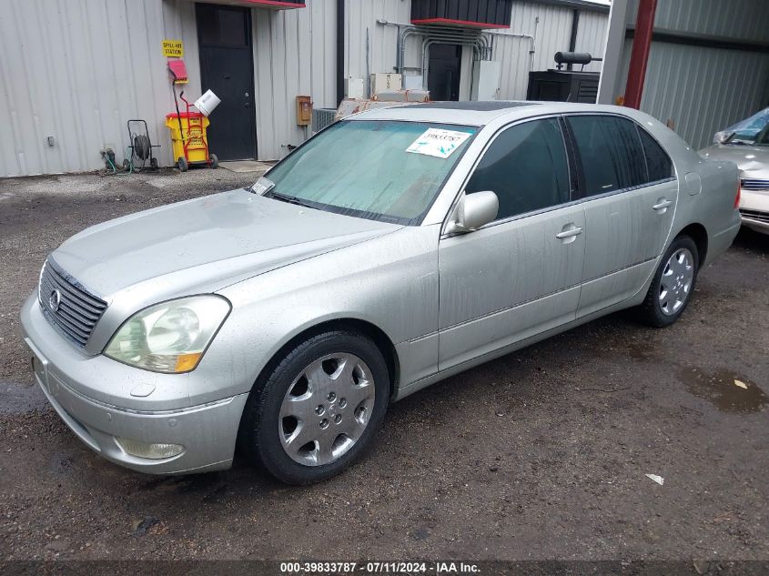 2001 Lexus Ls 430 VIN: JTHBN30F610027350 Lot: 39833787