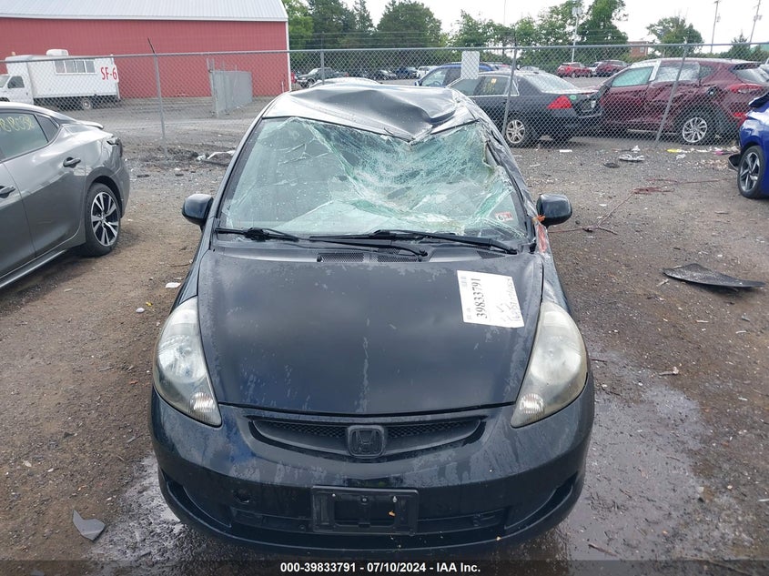 2007 Honda Fit VIN: JHMGD38407S066007 Lot: 39833791