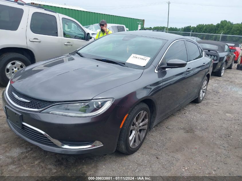 1C3CCCAB7GN175417 | 2016 CHRYSLER 200