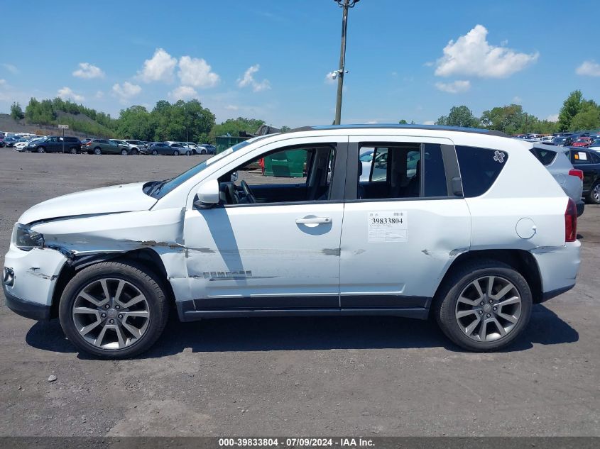 2016 Jeep Compass High Altitude Edition VIN: 1C4NJDEB8GD673643 Lot: 39833804