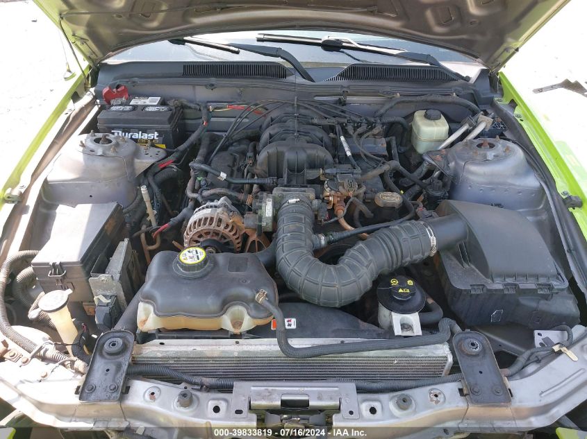 2006 Ford Mustang V6 VIN: 1ZVFT80N165200325 Lot: 39833819