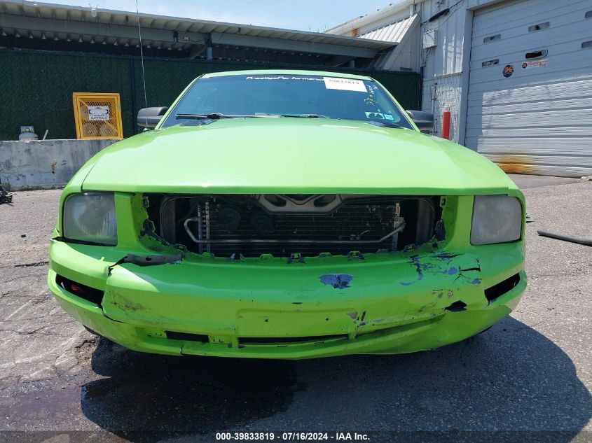 2006 Ford Mustang V6 VIN: 1ZVFT80N165200325 Lot: 39833819