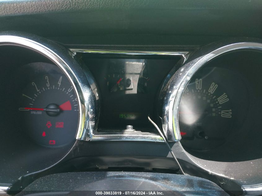 2006 Ford Mustang V6 VIN: 1ZVFT80N165200325 Lot: 39833819